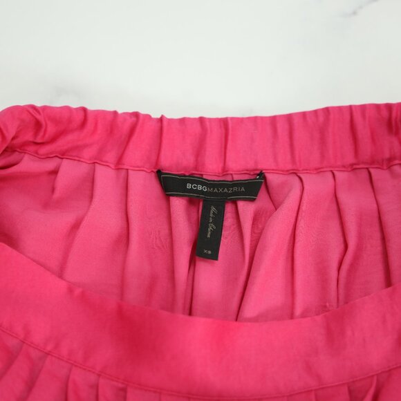 BCBG Maxaria Skirt Hot Pink XS - Picture 2 of 3
